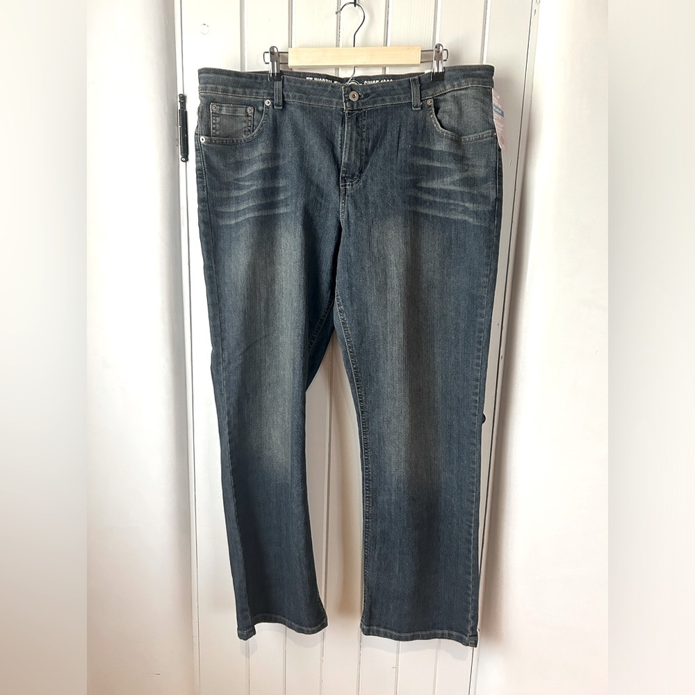 NWT Dickies Stretch 5-Pocket Relaxed Fit Straight Leg Midrise Jean 18R